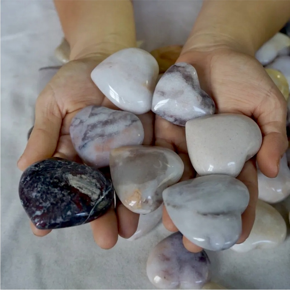 GEMSTONE HEARTS 💛🧡💜🤍🩷🩵